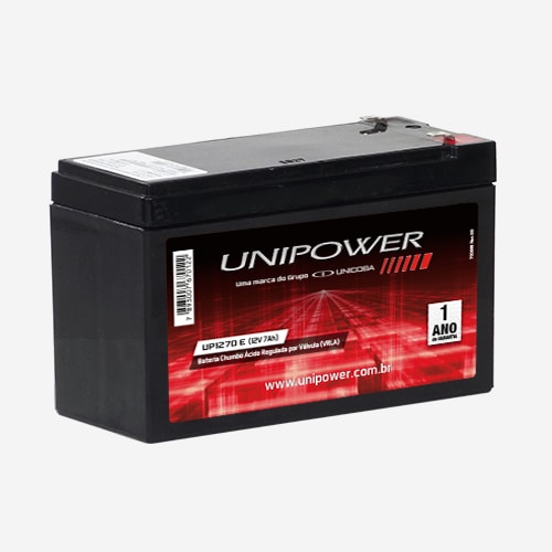 Bateria Estacionaria VRLA 12V 7Ah Mod UP1270E Bateria Estacionaria VRLA 12V 7Ah Mod UP1270E